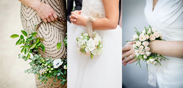 استفاده از حلقه گل دست به جای دسته گل عروس