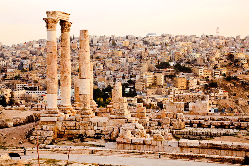  شهر تاریخی پترا از جاذبه های گردشگری بسیار زیبای اردن است 