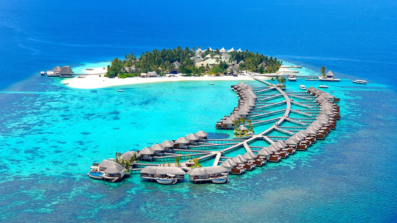 مالدیو از جمله جزایر بسیار محبوب در بین گردشگران است