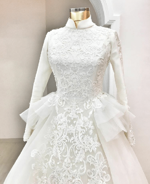 خانه های مد ترکیه برای سال 2018 اقدام به طراحی لباس عروس هایی کردند که بسیار شبیه مدل پرنسس است