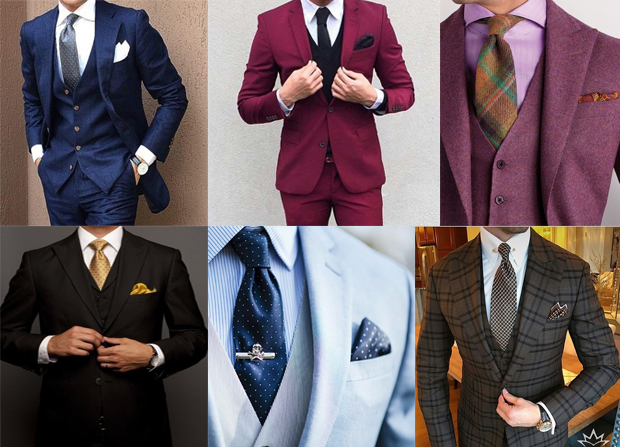 از معیارهای مهم برای انتخاب کت شلوار سه تکه انتخاب درست رنگ است