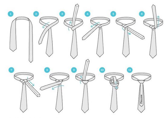 اصول خلاقانه ای برای گره زدن کراوات