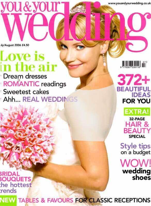 ژورنال مدل های لباس عروس در مجله YOU & YOUR WEDDING