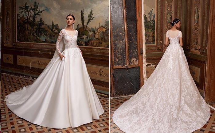 مزون لباس عروس در تهران تنوع پارچه  مشتریان را با هر نوع سلیقه و بودجه